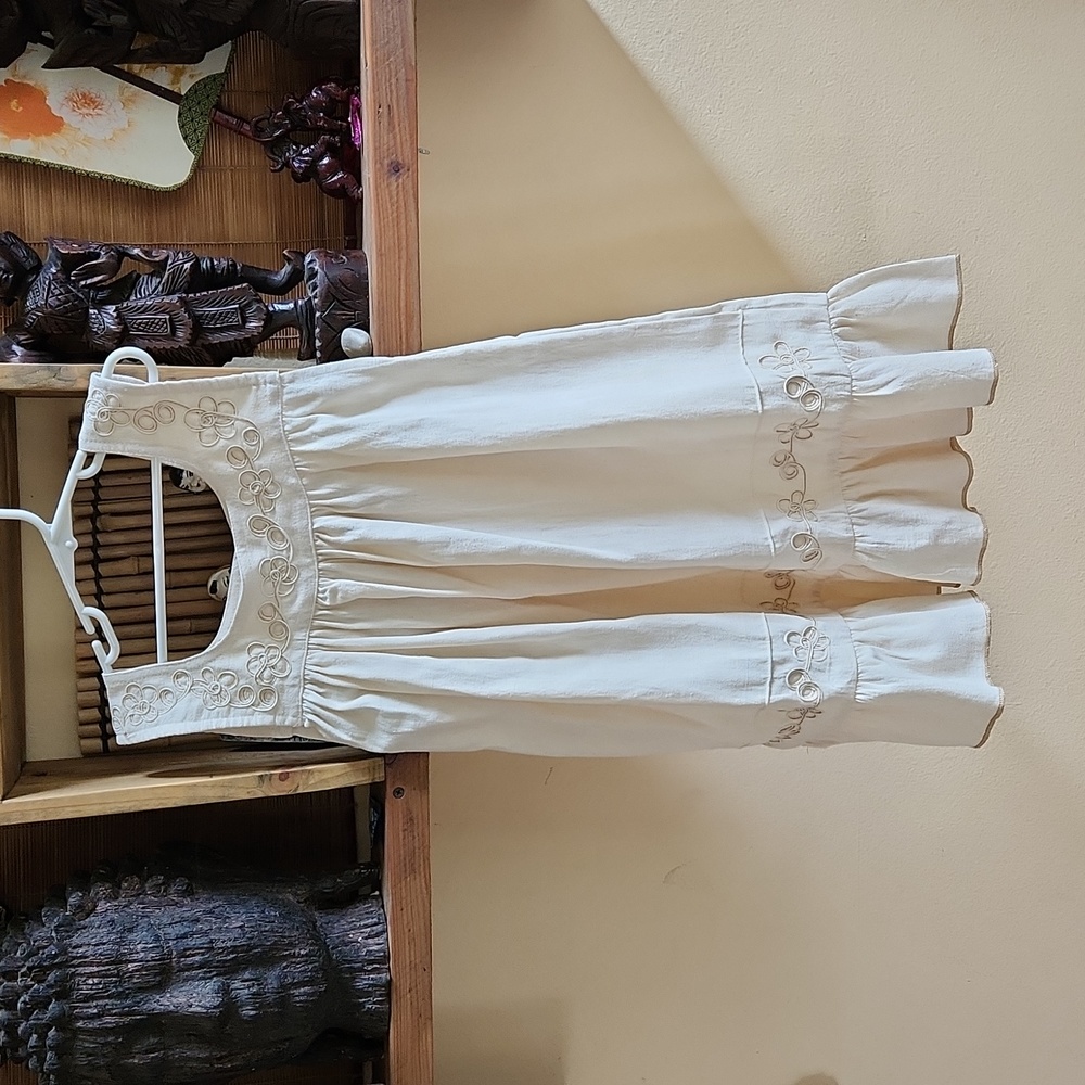Girls Linen Dress